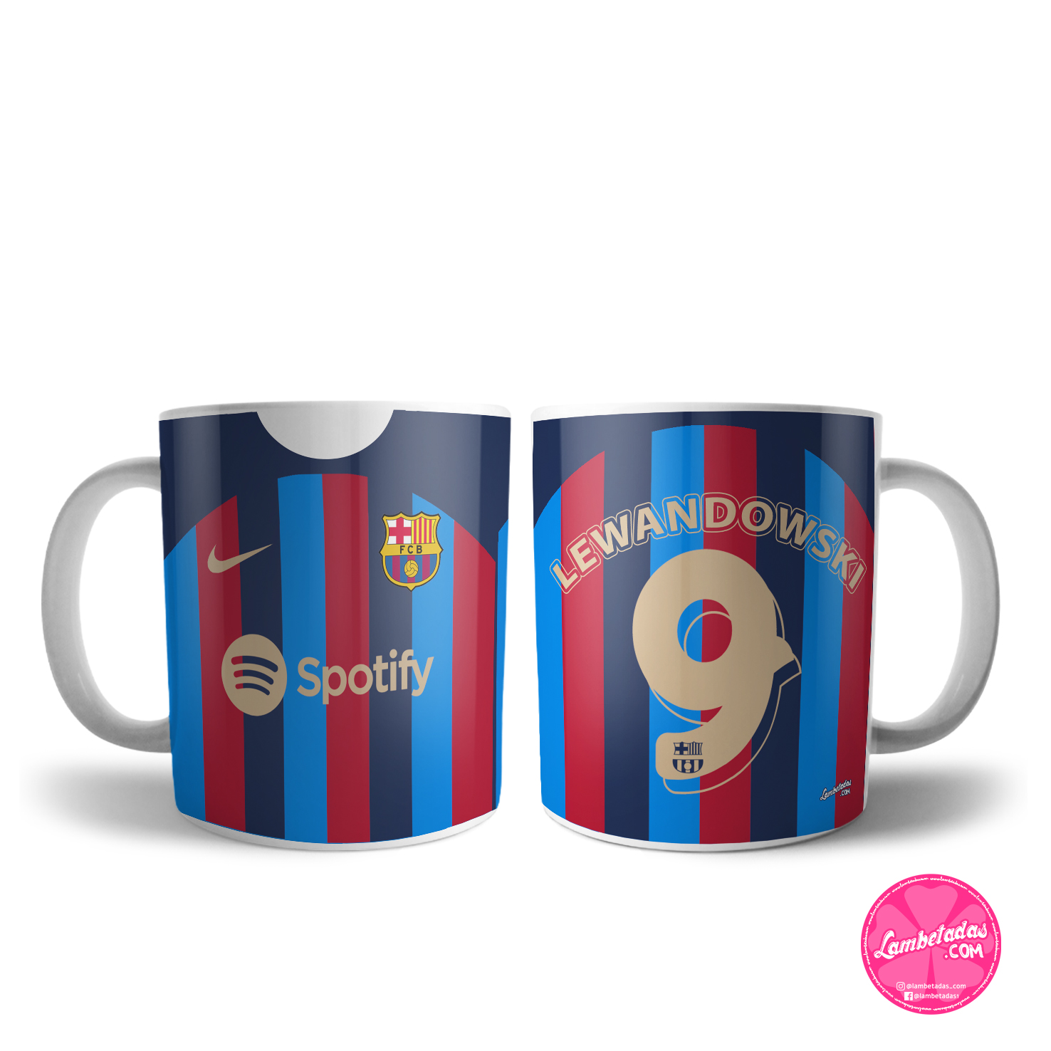 Taza de café de la Liga de Campeones del Barça Ideas de regalos de